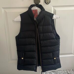 JCrew black vest